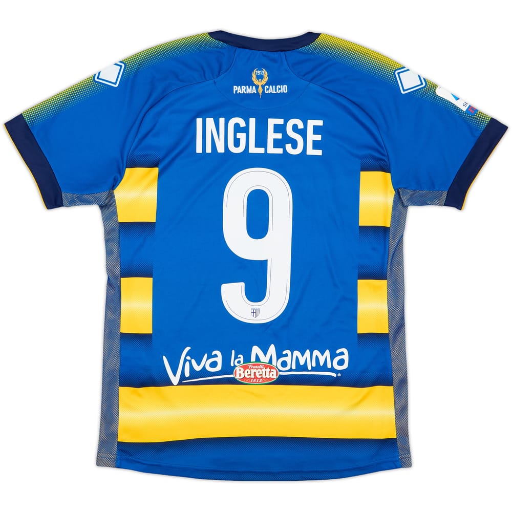 2019-20 Parma Away Shirt Inglese #9 - 8/10 - (M)