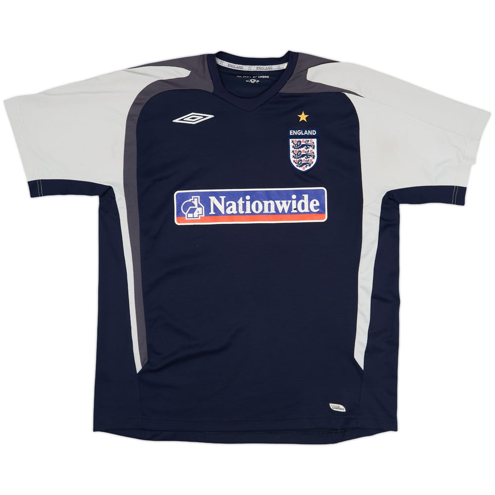 2005-06 England Umbro Training Shirt - 5/10 - (L)