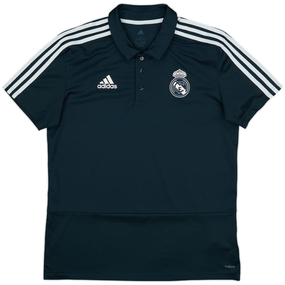 2018-19 Real Madrid adidas Polo Shirt - 8/10 - (L)