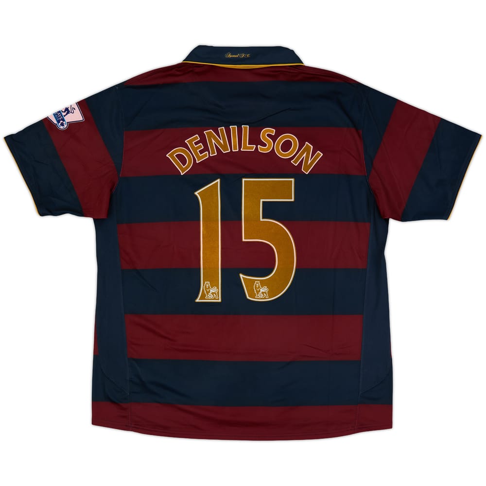 2007-08 Arsenal Third Shirt Denilson #15 - 8/10 - (XL)