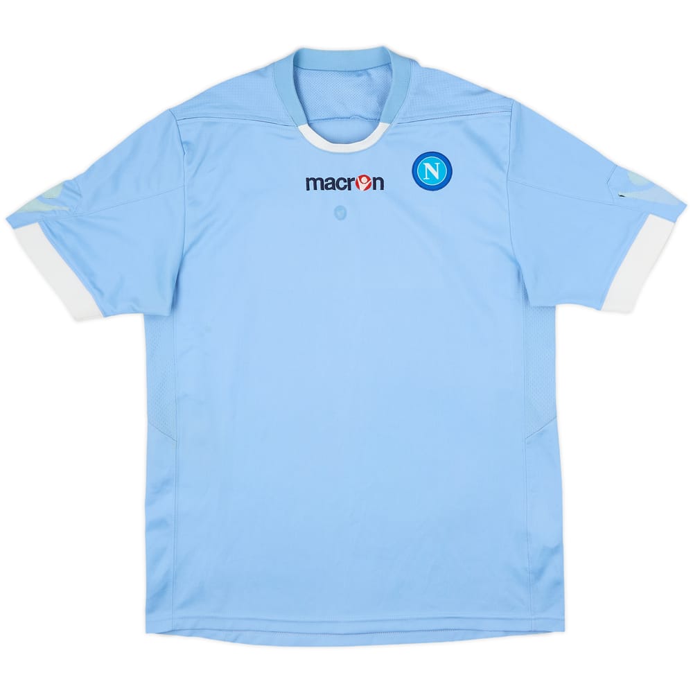 2010-11 Napoli Camiseta Local - 4/10 - (M)