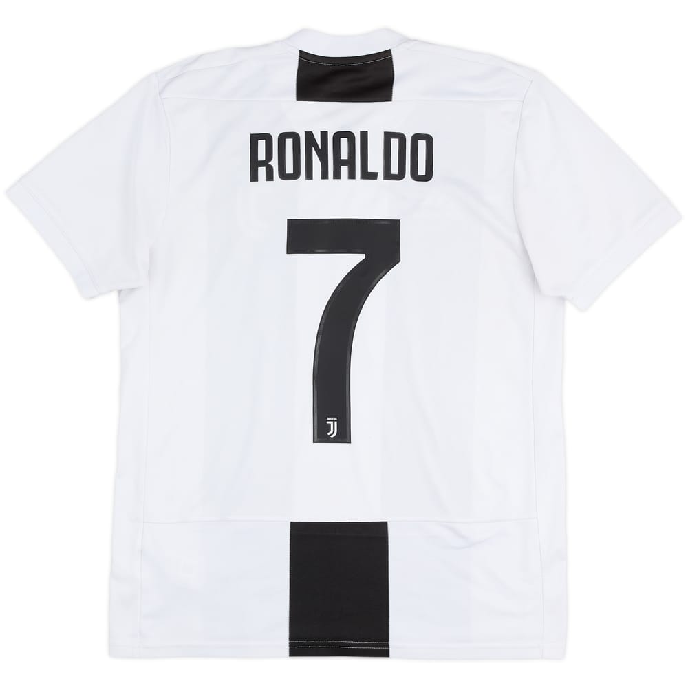2018-19 Juventus Home Shirt Ronaldo #7 - 6/10 - (M)