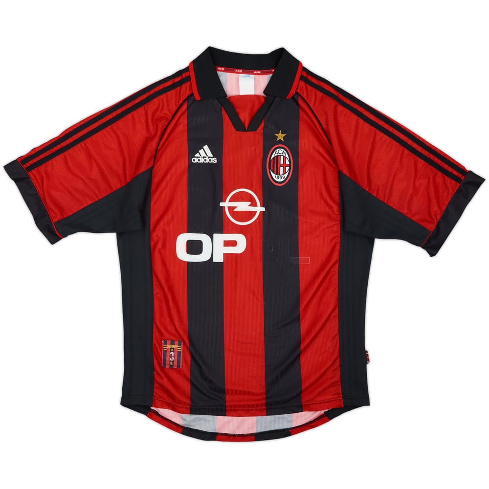 1998-00 AC Milan Home Shirt - 4/10 - (M)