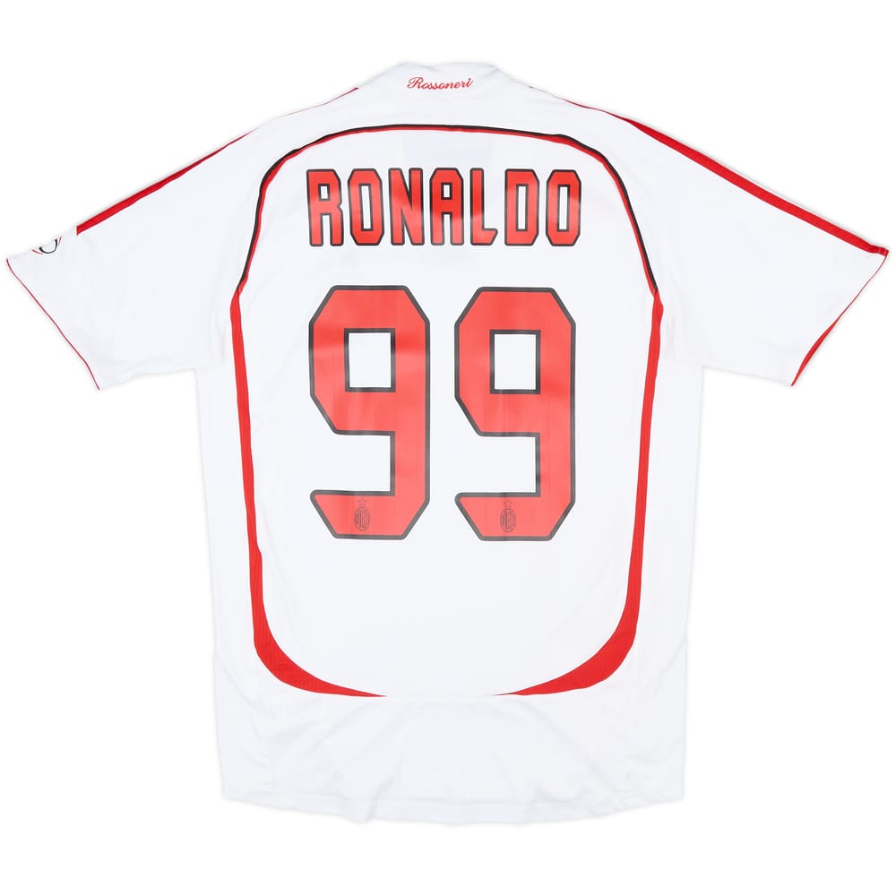 2006-07 AC Milan Away Shirt Ronaldo #99 - 6/10 - (S)