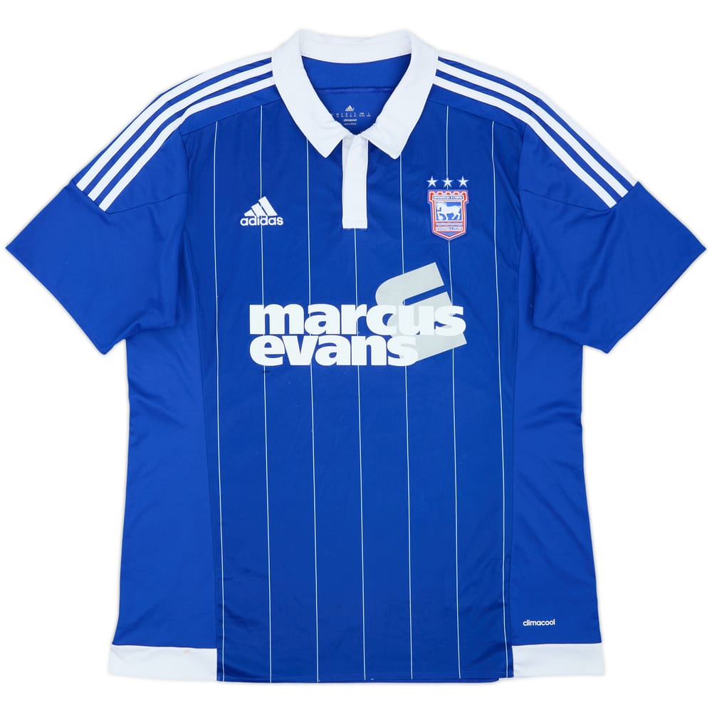 2015-16 Ipswich Home Shirt - 6/10 - (XL)