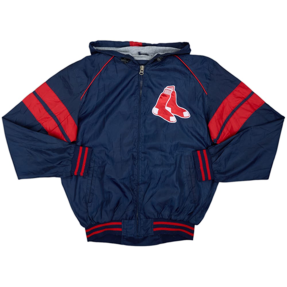 2000s Boston Red Sox MLB Hooded Windbreaker Jacket - 8/10 - (M)