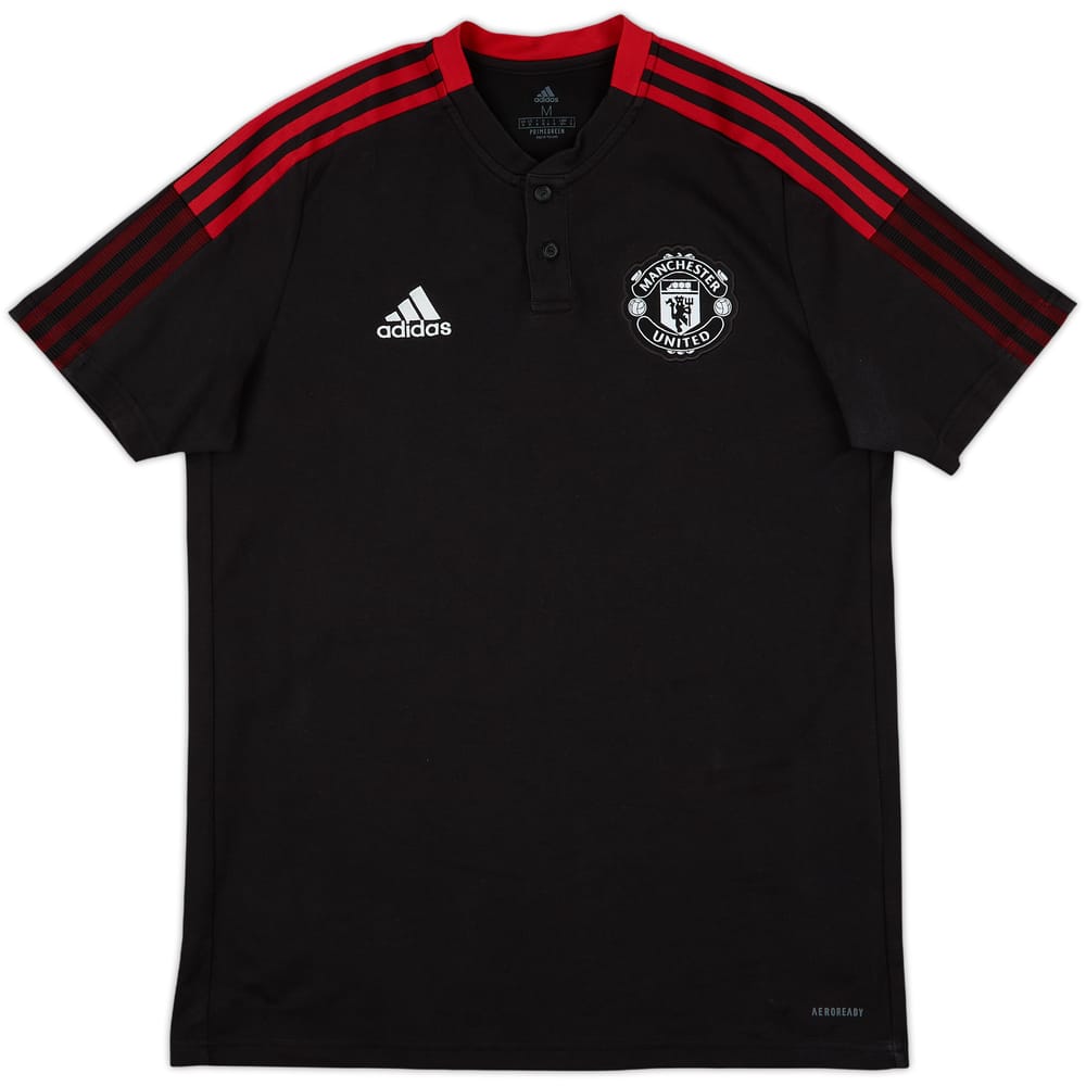 2021-22 Manchester United adidas Polo Shirt - 8/10 - (M)