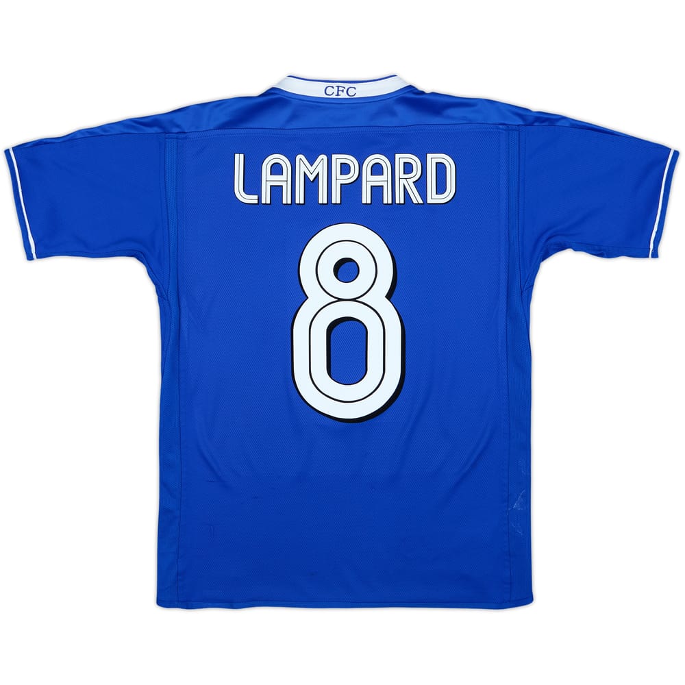 Camiseta de local del Chelsea 2003-05 Lampard #8 - 7/10 - (15-16 Años)