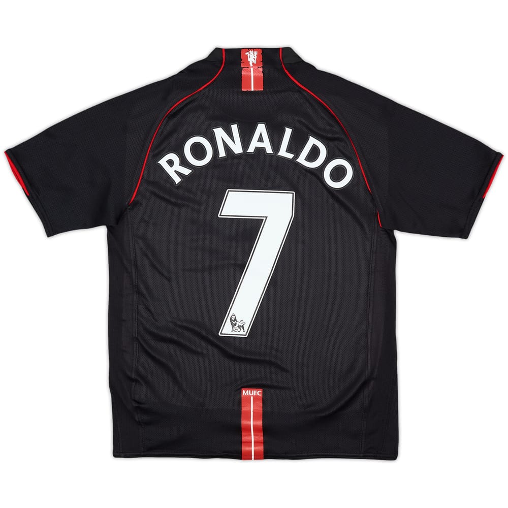 2007-08 Manchester United Away Shirt Ronaldo #7 - 6/10 - (13-15 Years)