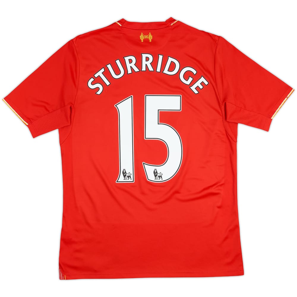 2015-16 Liverpool Home Shirt Sturridge #15 - 5/10 - (15-16 Years)