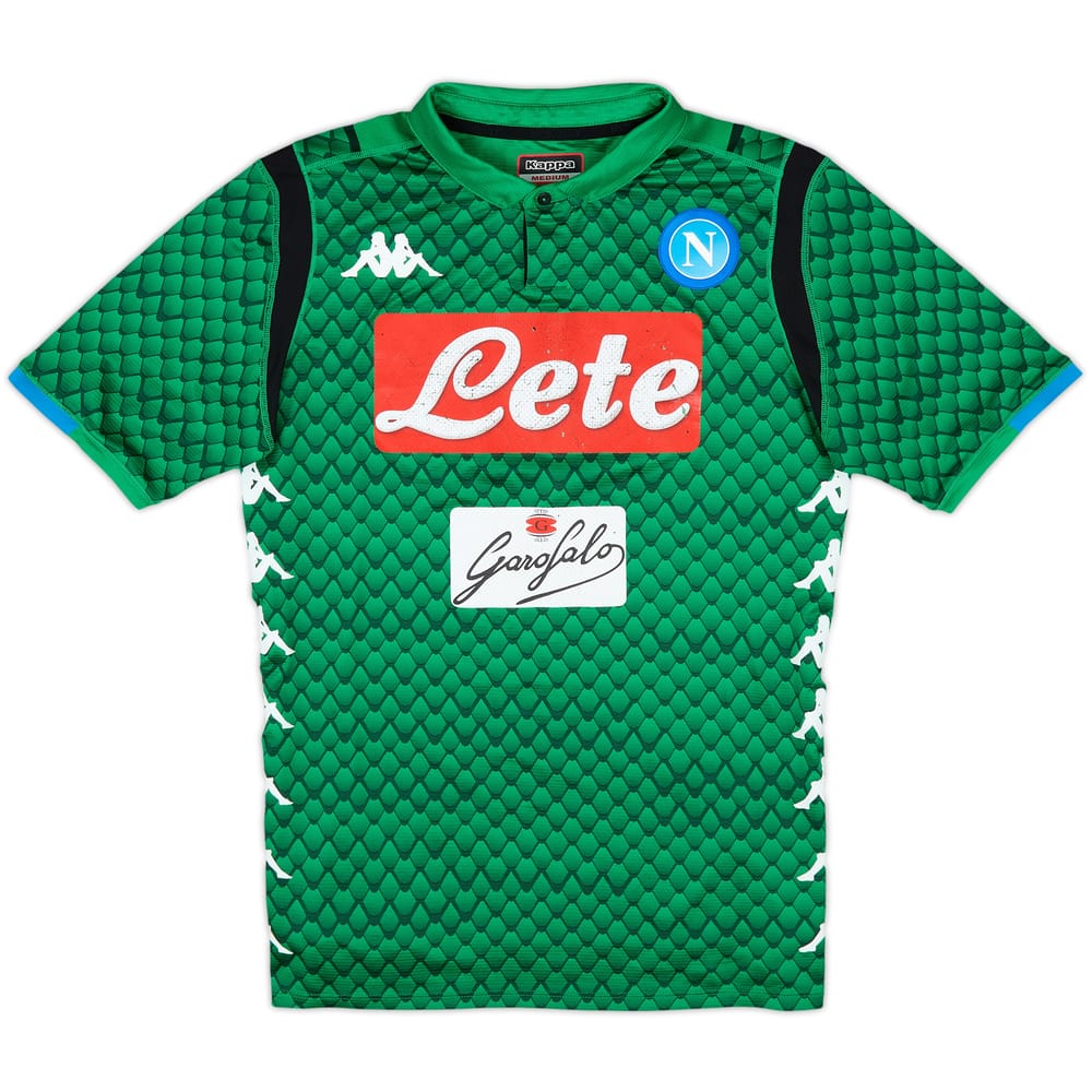 2018-19 Napoli GK S/S Shirt - 5/10 - (M)