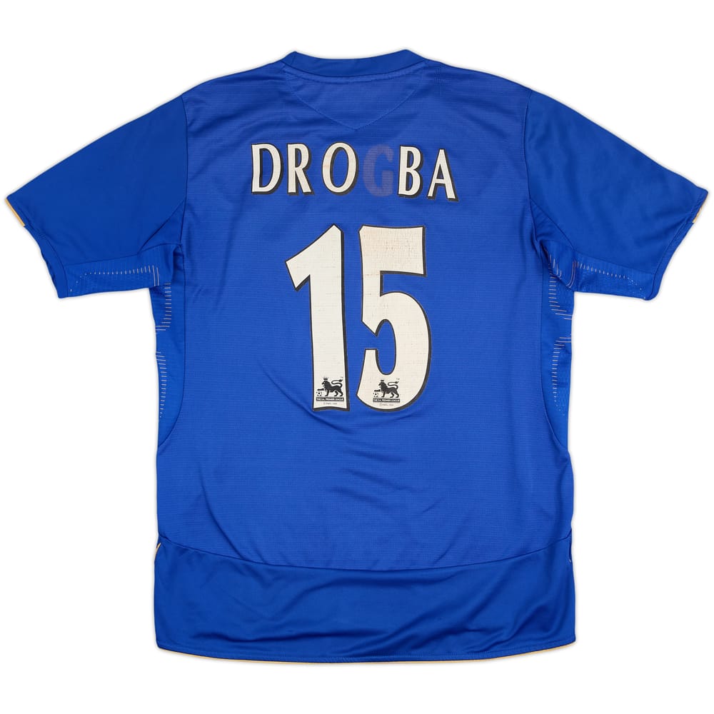 2005-06 Chelsea Centenary Home Shirt Drogba #15 - 4/10 - (M)