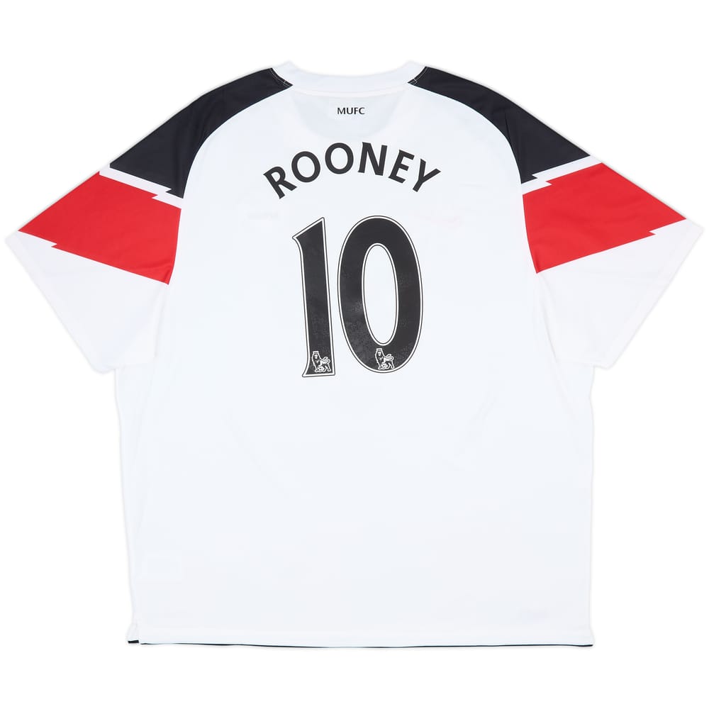 2010-12 Manchester United Away Shirt Rooney #10 (3XL)