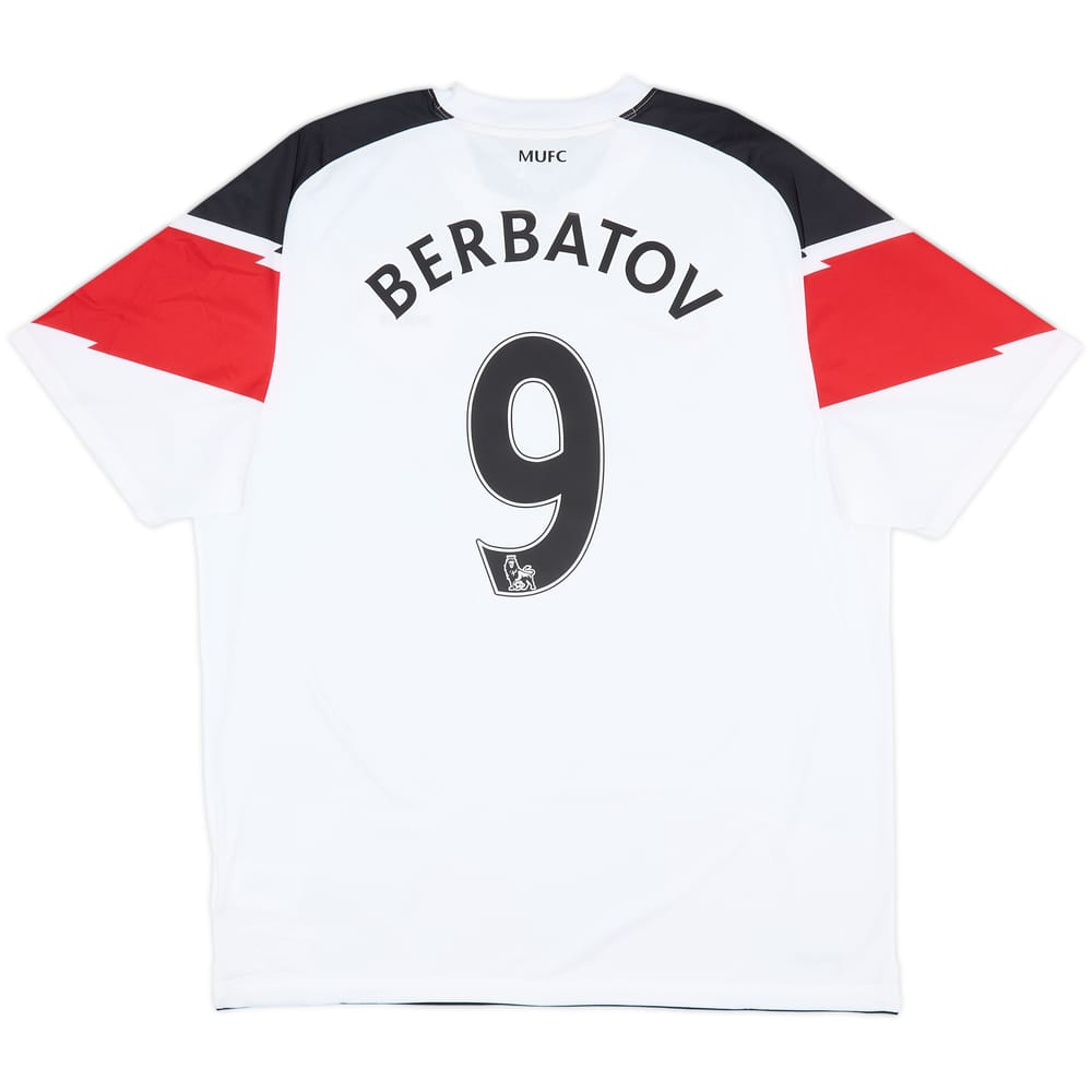 2010-12 Manchester United Away Shirt Berbatov #9 (XL)