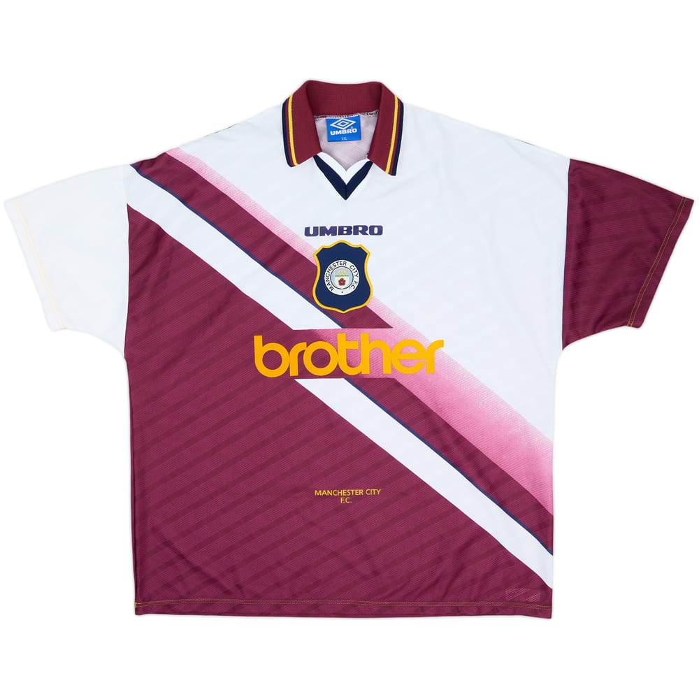 1996-97 Manchester City Away Shirt - 10/10 - (XXL)