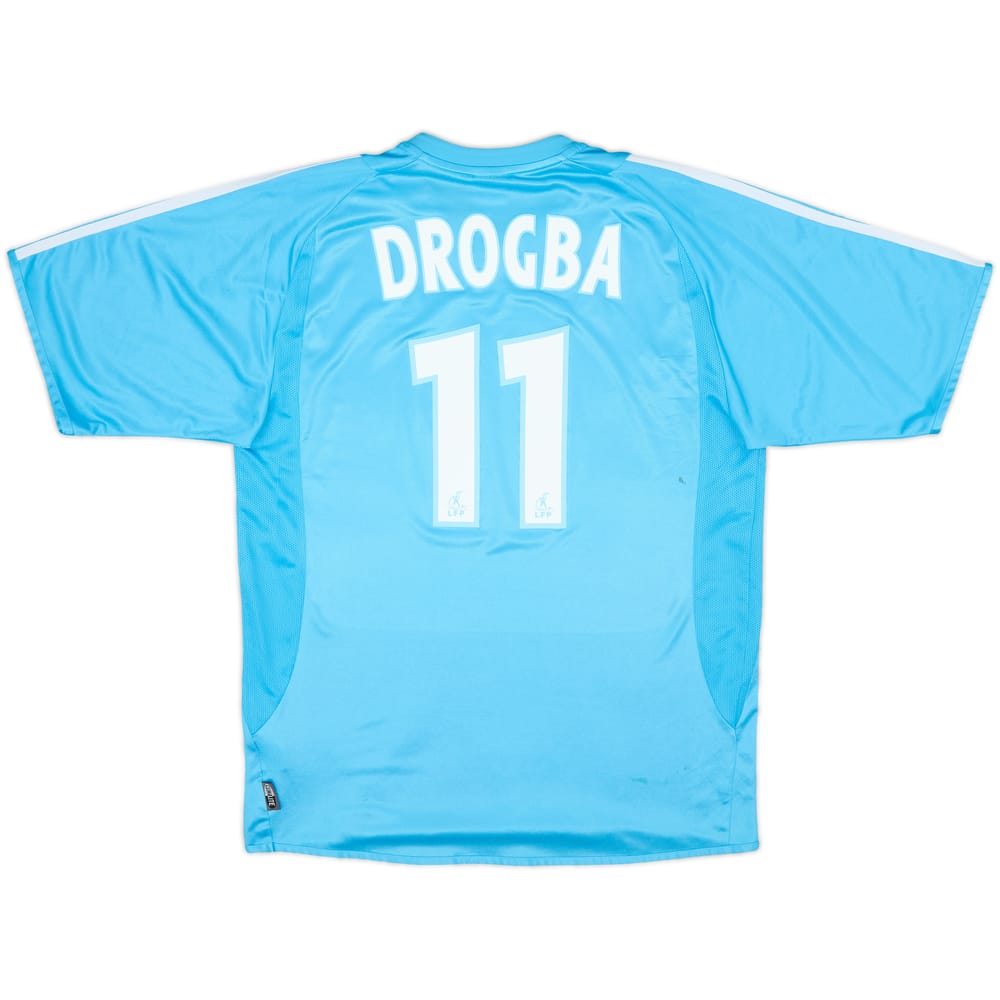 2003-04 Olympique Marseille Away Shirt Drogba #11 - 6/10 - (M)