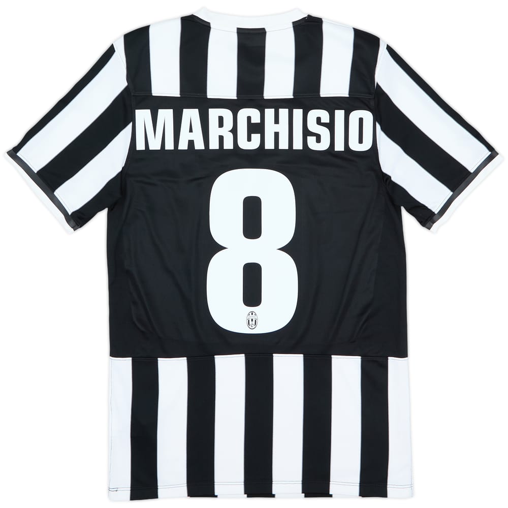 2013-14 Juventus Home Shirt Marchisio #8 - 8/10 - (S)