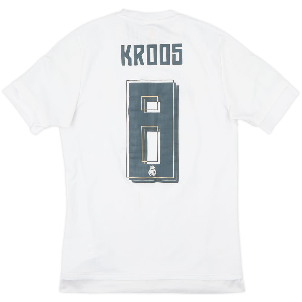 2015-16 Real Madrid Home Shirt Kroos #8 - 5/10 - (S)