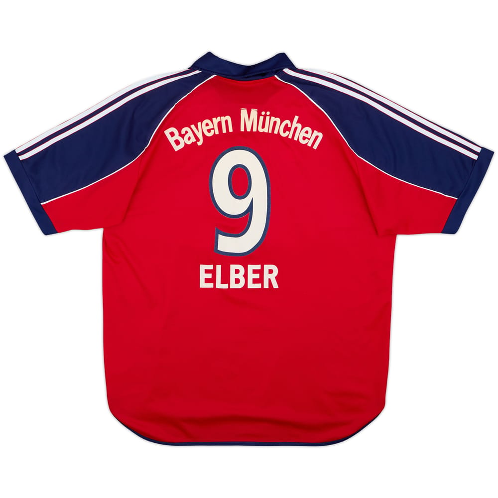 1999-01 Bayern Múnich Camiseta Local Elber #9 - 5/10 - (L)