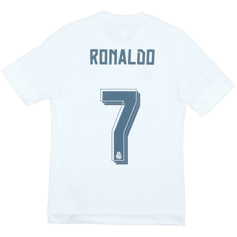 2015-16 Real Madrid Camiseta Local Ronaldo #7 - 8/10 - (S)