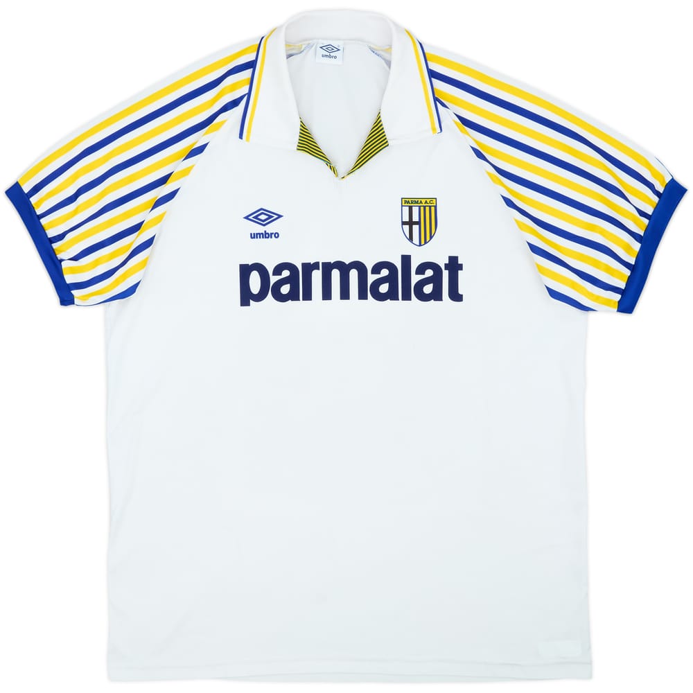 1990-91 Parma Basic Home Shirt - 4/10 - (XL)