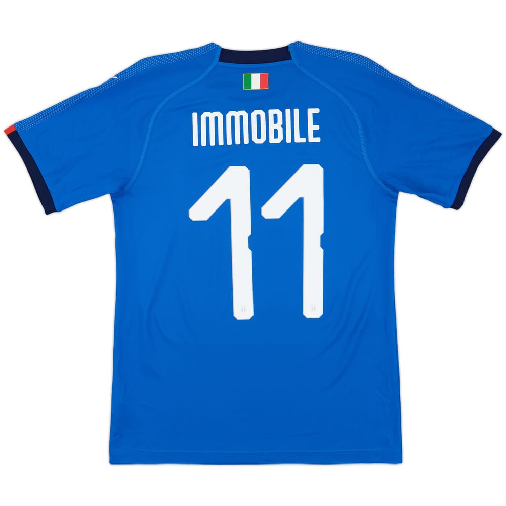 2018-19 Italy Home Shirt Immobile #11 - 10/10 - (S)