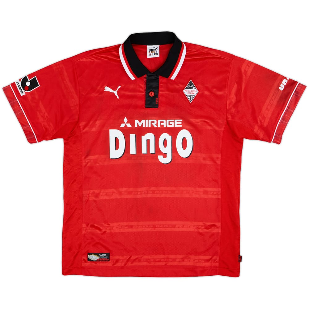 1999-00 Urawa Red Diamonds Home Shirt - 9/10 - (L)