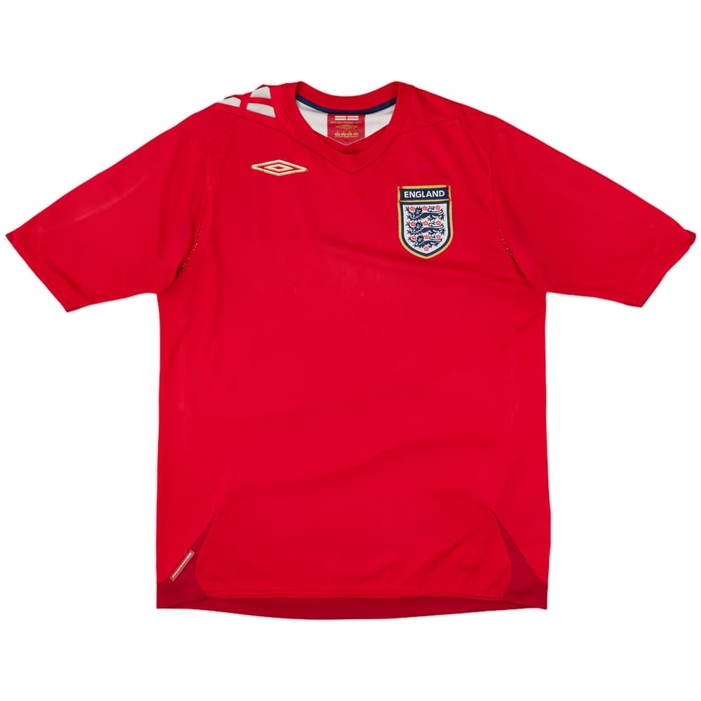 2006-08 England Away Shirt - 5/10 - (M)