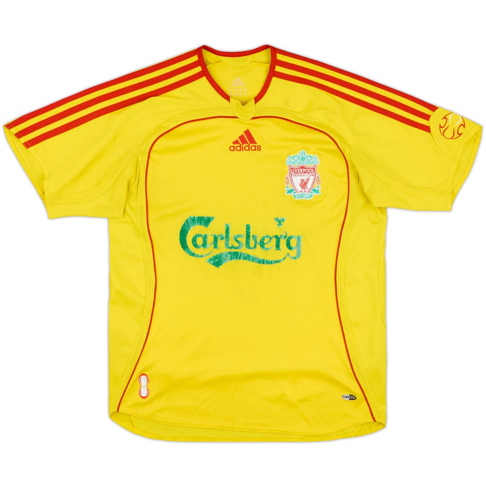 2006-07 Liverpool Away Shirt - 4/10 - (L.Boys)