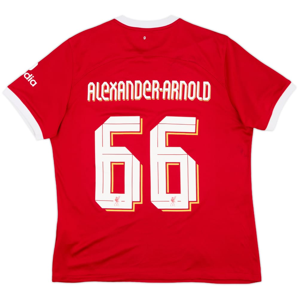 2023-24 Liverpool Home Shirt Alexander-Arnold #66 - 7/10 - (L)