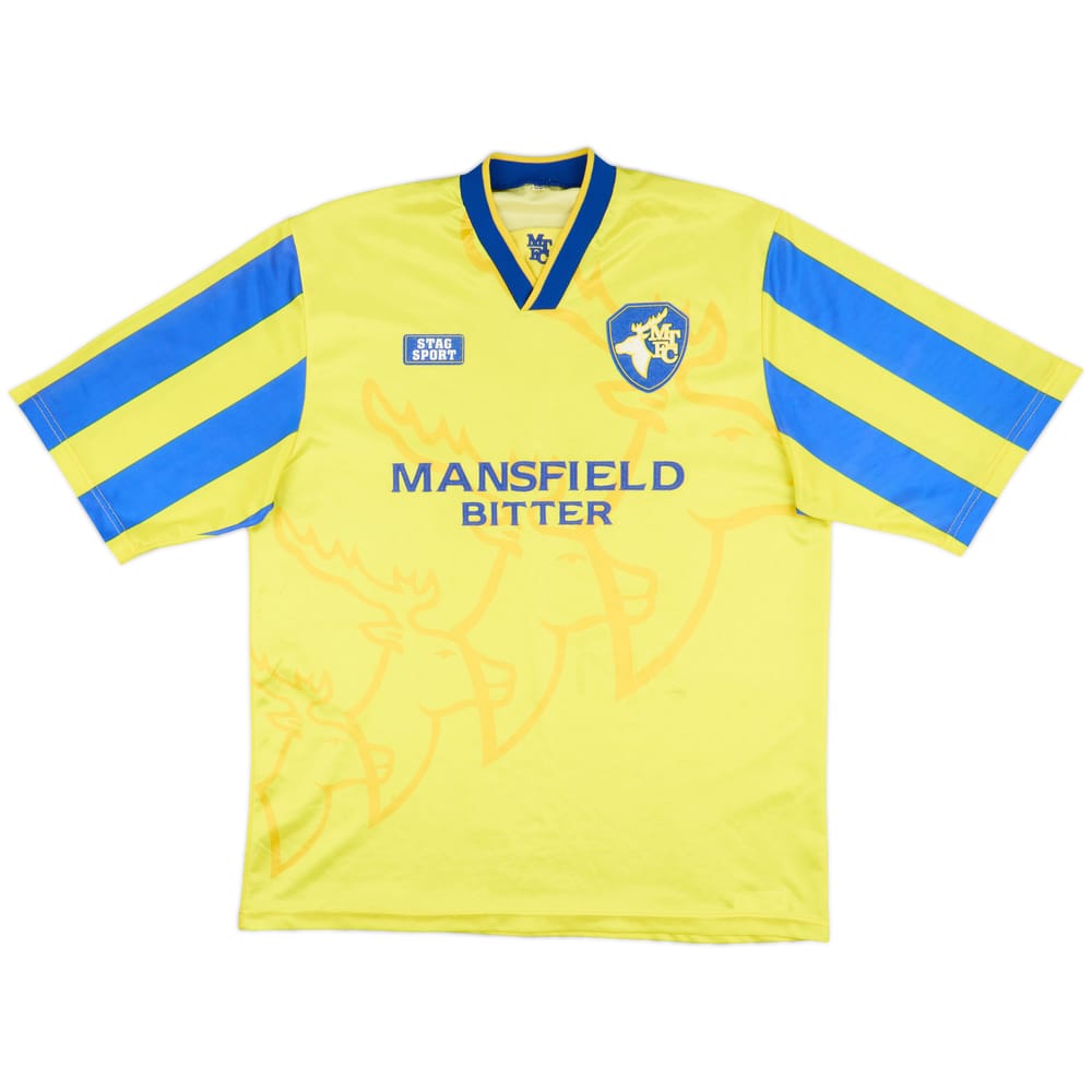 1995-96 Mansfield Town Home Shirt - 6/10 - (XL)