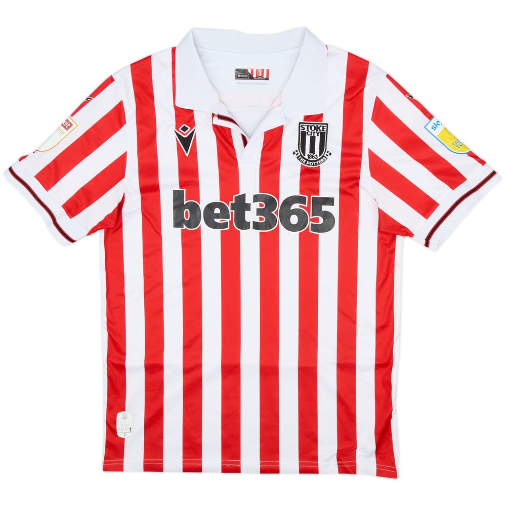 2023-24 Stoke City Home Shirt - 8/10 - (M)