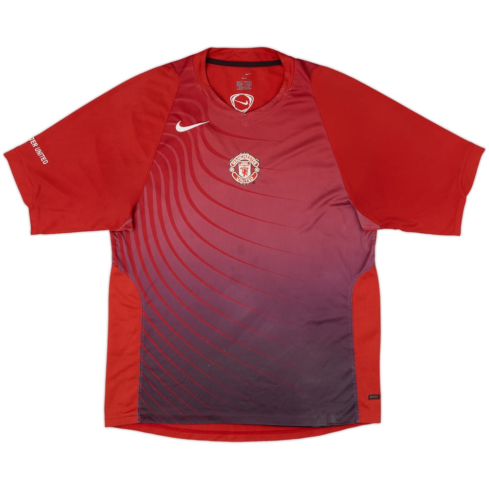 2006-07 Manchester United Nike Training Shirt - 6/10 - (S)
