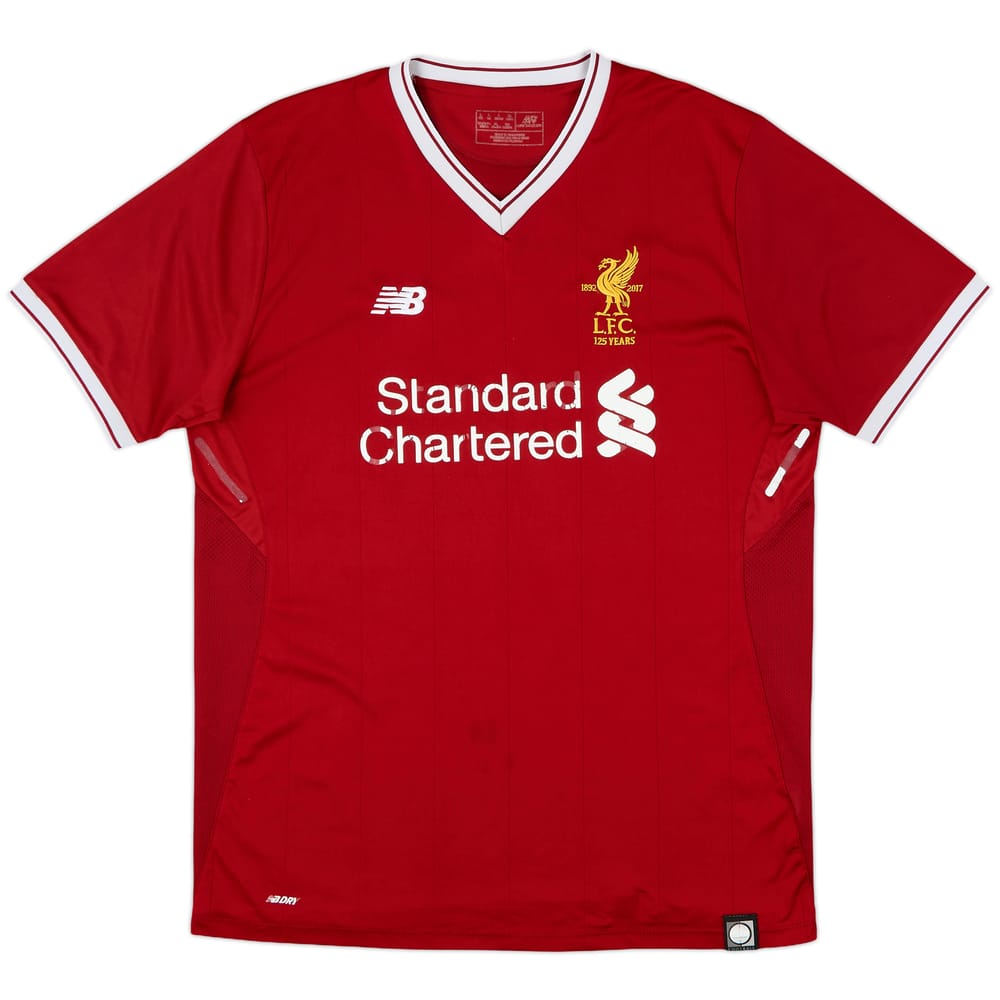 2017-18 Liverpool 125 Years Home Shirt - 4/10 - (L)