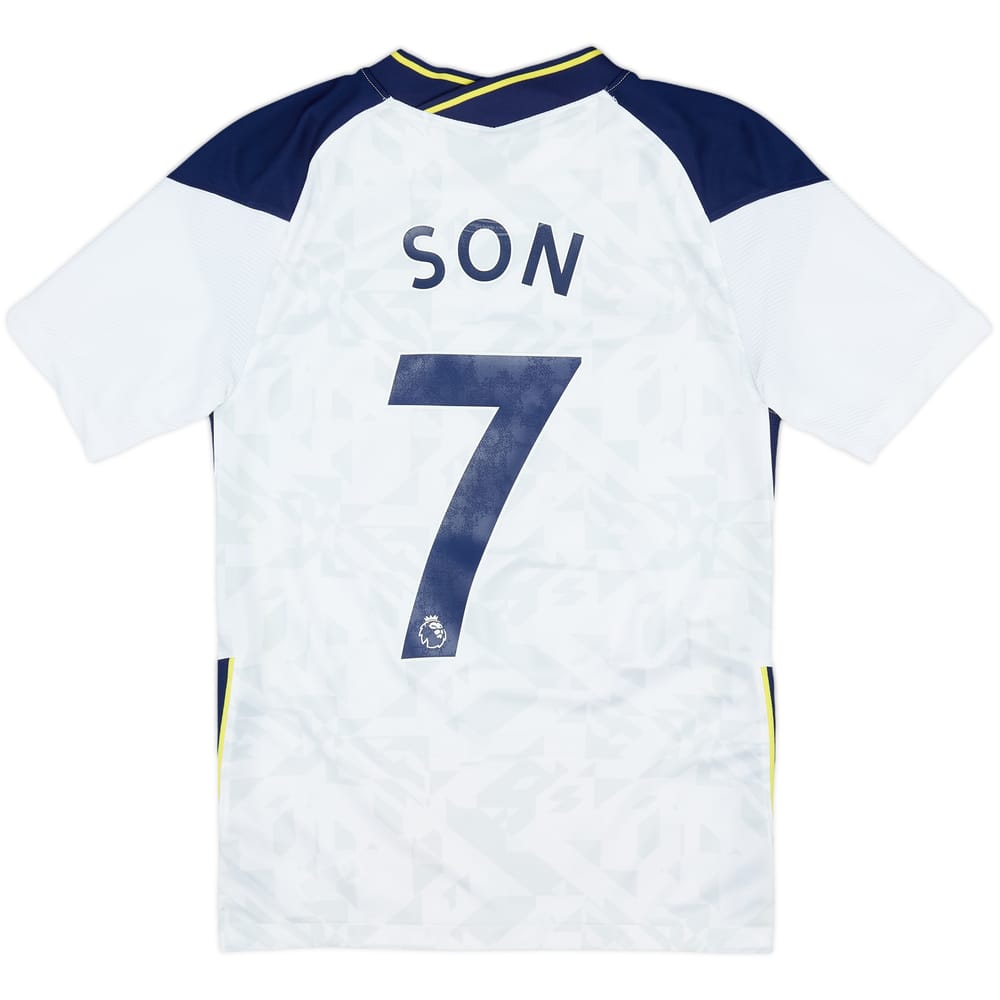 2020-21 Tottenham Home Shirt Son #7 - 8/10 - (XS)