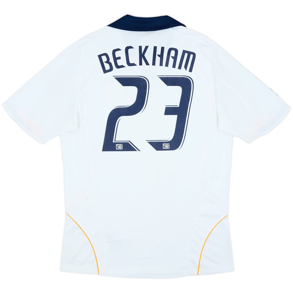 2008-09 LA Galaxy Home Shirt Beckham #23 - 6/10 - (M)