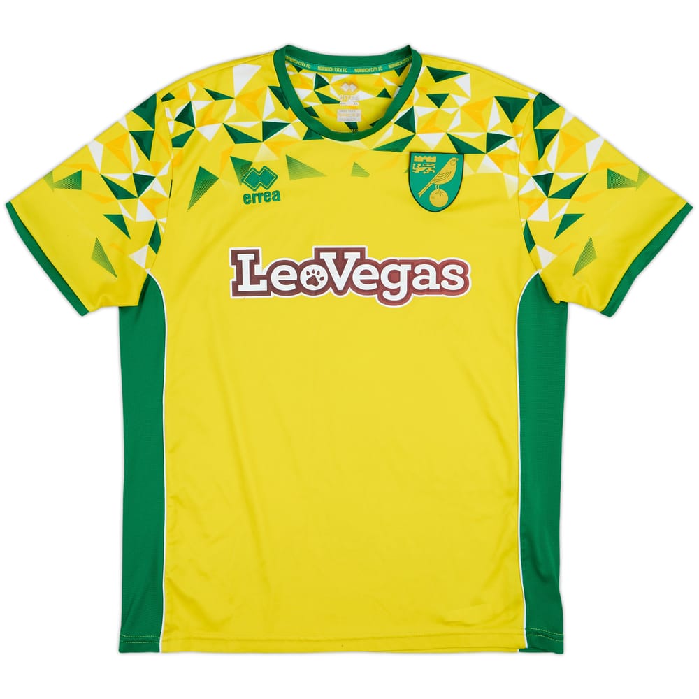 2018-19 Norwich Home Shirt - 4/10 - (XL)