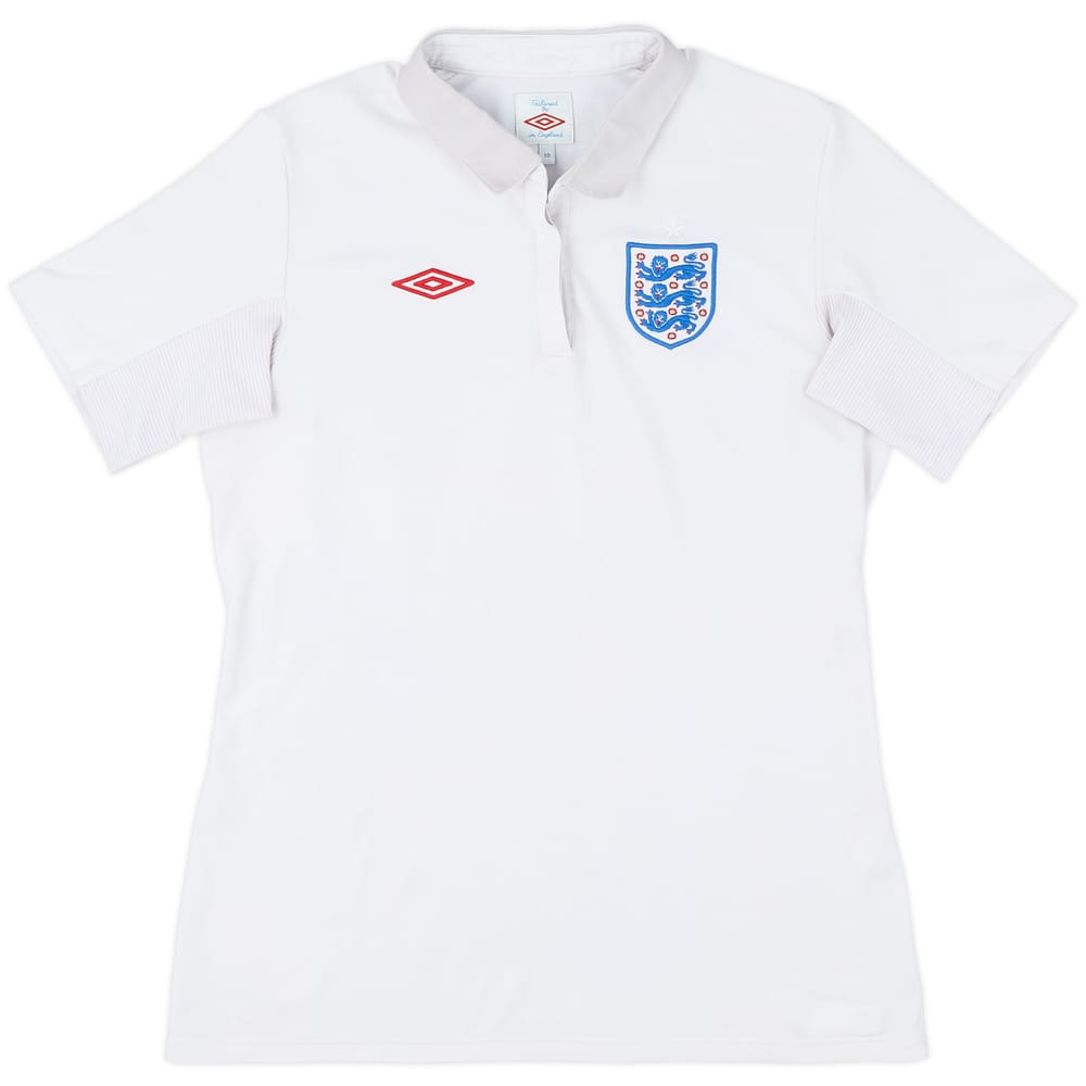 2009-10 England Home Shirt - 7/10 - (Women's M)