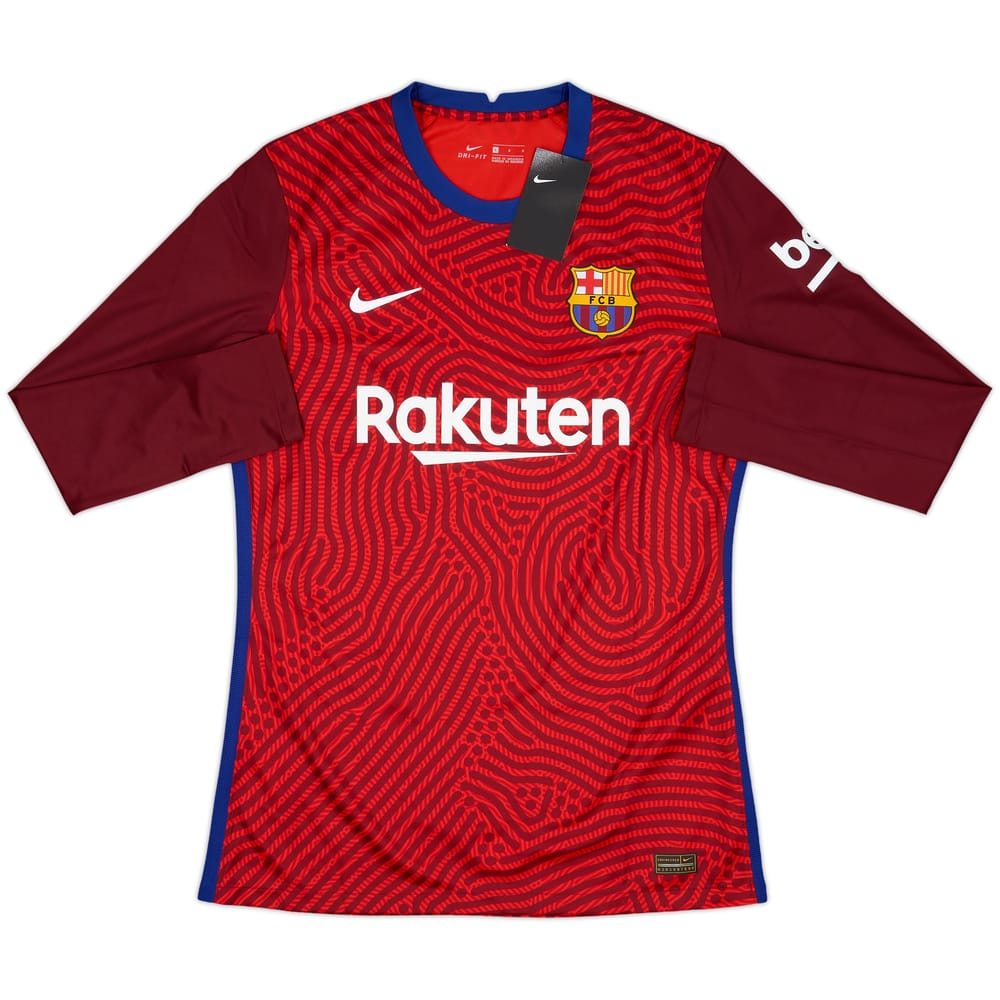 2020-21 Barcelona Authentic GK Shirt (L)