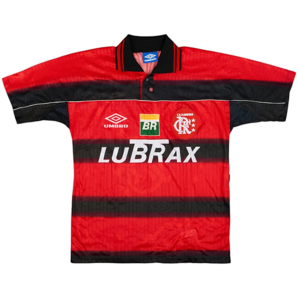 1997-99 Flamengo Home Shirt - 9/10 - (L)