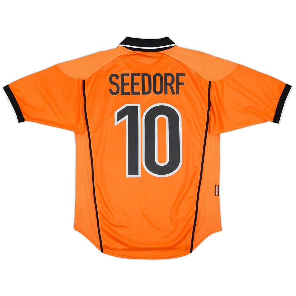 1998-00 Netherlands Home Shirt Seedorf #10 - 10/10 - (S)