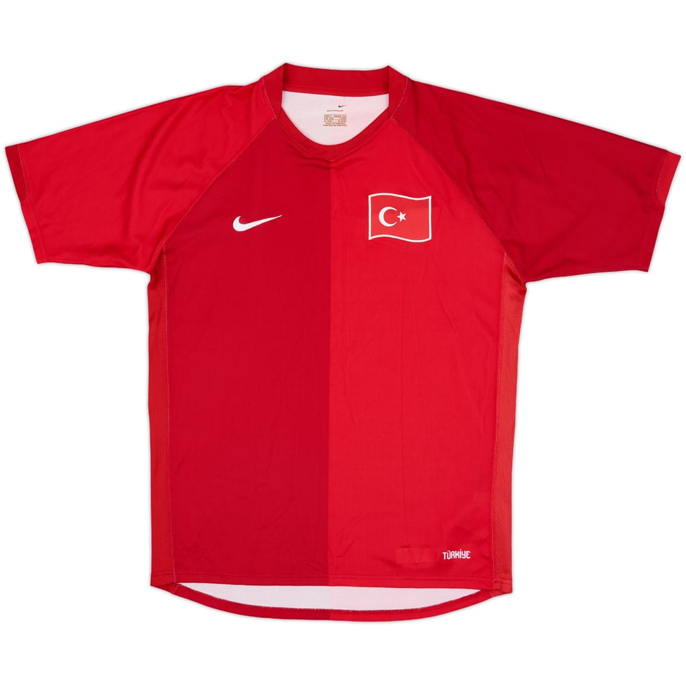 2006-08 Turkey Home Shirt - 8/10 - (S)