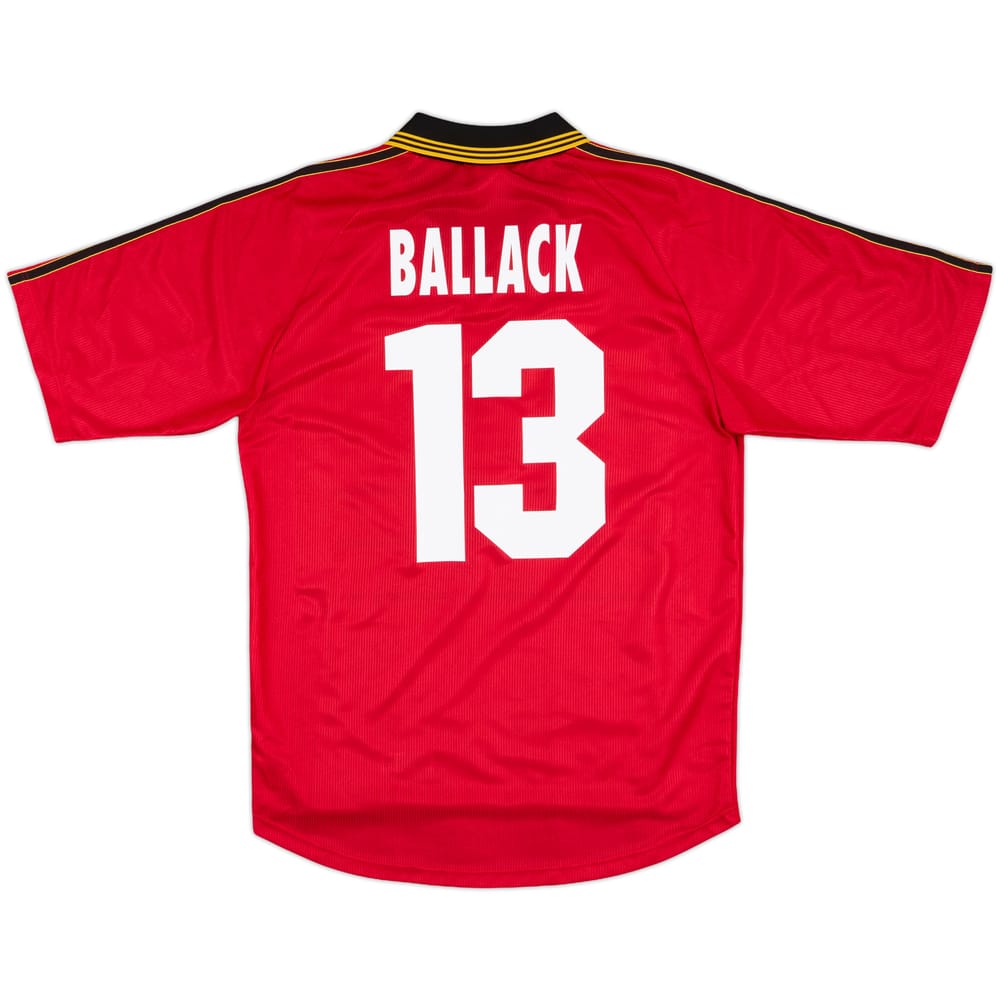 1998-00 Bayer Leverkusen Home Shirt Ballack #13 - 9/10 - (S)