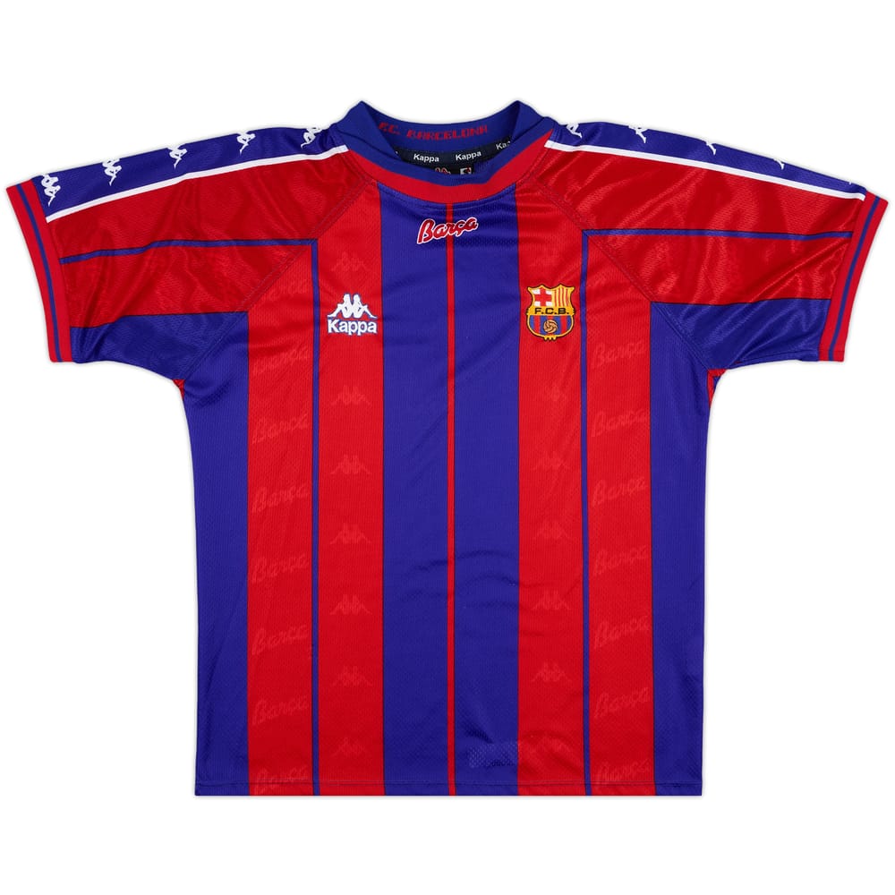 1997-98 Barcelona Home Shirt - 9/10 - (S)