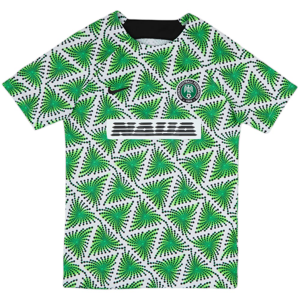 2022-23 Nigeria Nike Pre-Match Training Shirt - 8/10 - (S)