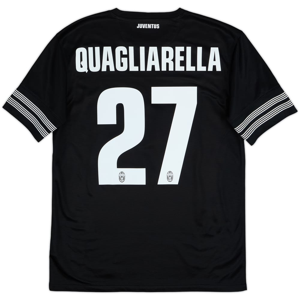 2012-13 Juventus Away Shirt Quagliarella #27 - 7/10 - (M)