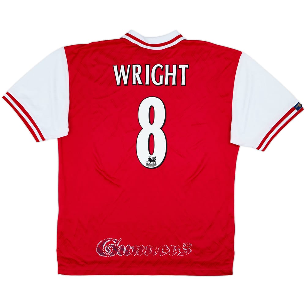 Camiseta de local del Arsenal 1996-98 Wright #8 - 7/10 - (XXL)