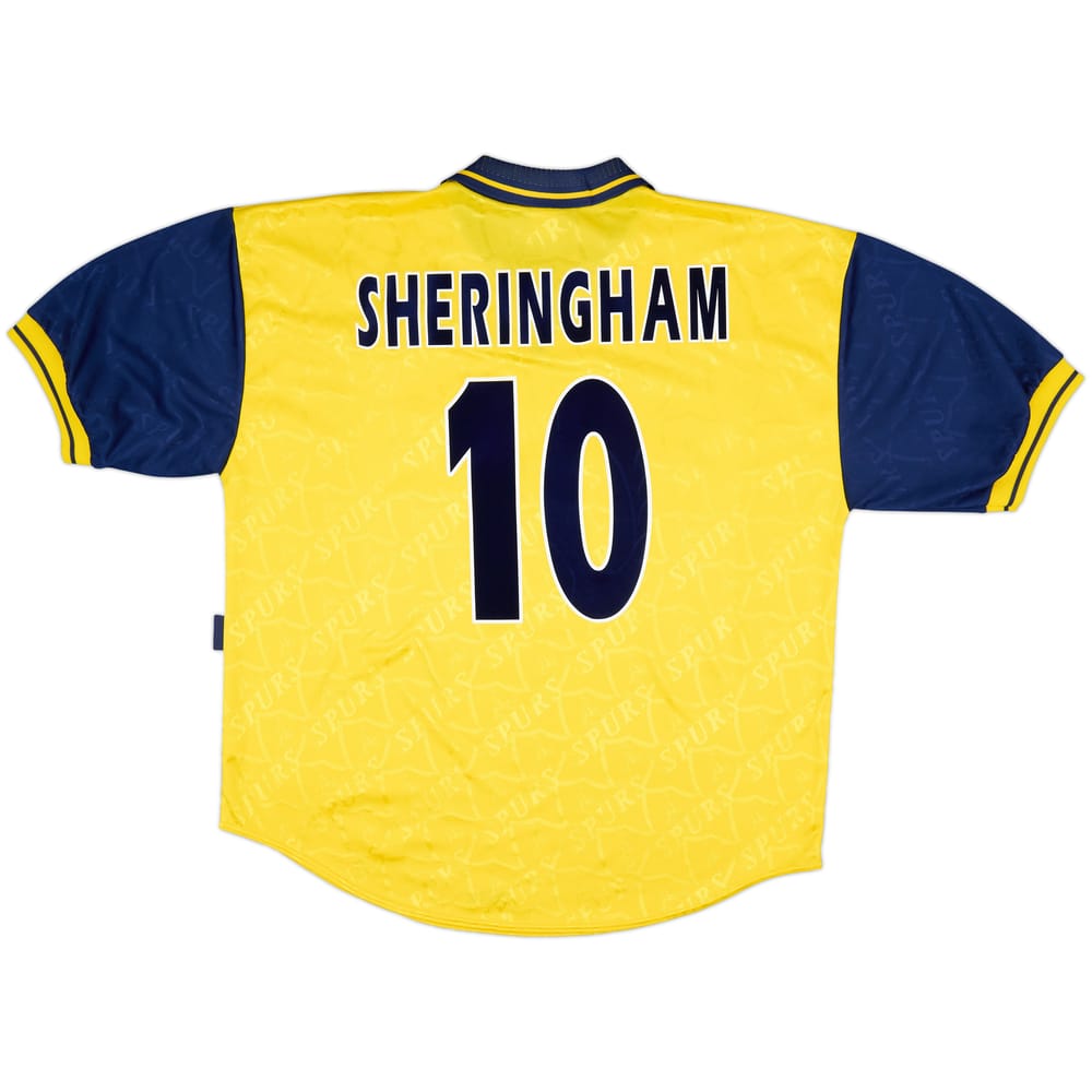 1995-97 Tottenham Third Shirt Sheringham #10 - 6/10 - (XL)