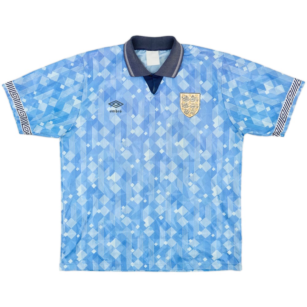1990-92 England Third Shirt - 5/10 - (L)