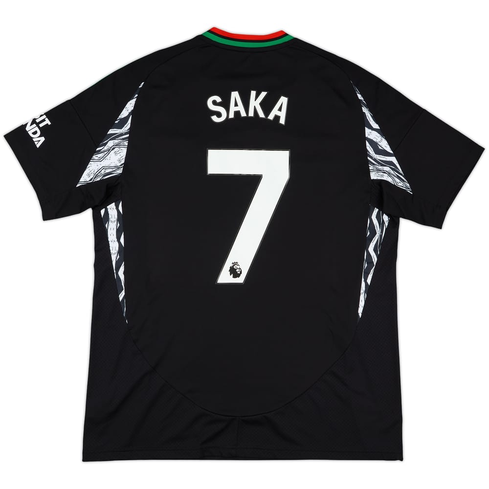 2024-25 Arsenal Away Shirt Saka #7 - 10/10 - (XL)